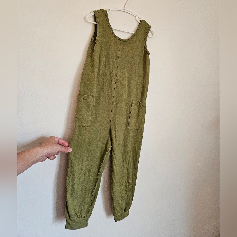 Alice & Ames Olive Green Romper